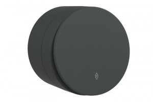 OVIVO XONE Выкл. ОУ 1 кл. (проходной) черный 406-250000-209