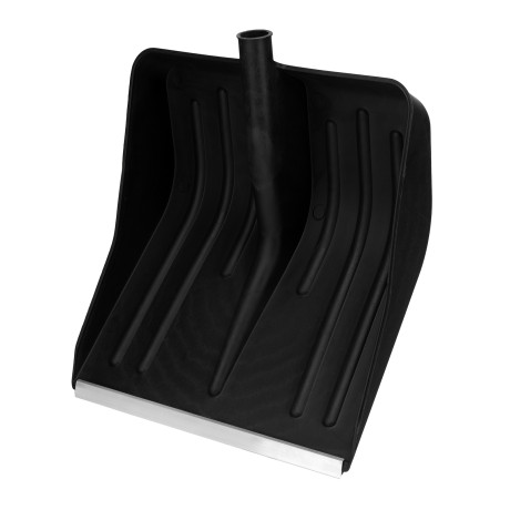 Лопата для уборки снега пластиковая, 420 х 425 мм, без черенка, Сибртех