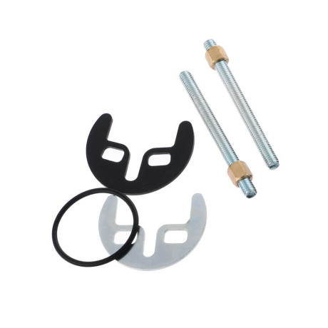 RAIN Смеситель для кухни Веста, высокий излив, картридж 35мм, латунь, под гранит, белый