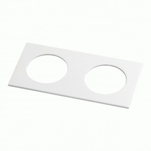 NOVOTECH 357596 NT18 155 бел. рамка декор. к арт. 357585-357587, 357589, 357909-357910 METIS 200x100