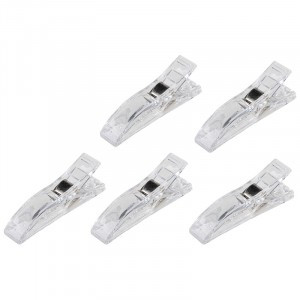 Клипсы для штор-плиссе 5,5см, набор 5шт, пластик+металл 106826 Рыжий кот (кратно 4!!!)