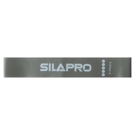 SILAPRO Набор фитнес резинок 5шт (2,5кг, 4,5кг,7кг, 9кг, 14кг), 60х5см, латекс
