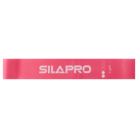 SILAPRO Набор фитнес резинок 5шт (2,5кг, 4,5кг,7кг, 9кг, 14кг), 60х5см, латекс
