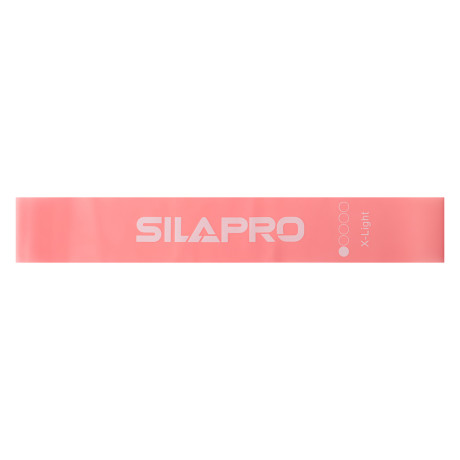 SILAPRO Набор фитнес резинок 5шт (2,5кг, 4,5кг,7кг, 9кг, 14кг), 60х5см, латекс