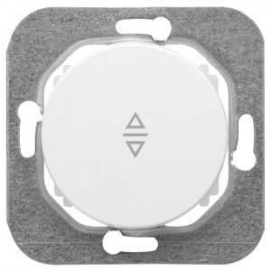 Bylectrica РЕТРО ПРОВАНС мех. выкл. 1 кл. проходной, СУ белый, (С610-3361)