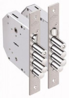 Эльбор  1.06.40.5.1 [Кл.6.11.01] длин.кл. Гранит левый задв б/о Замок врезной тяж (10)