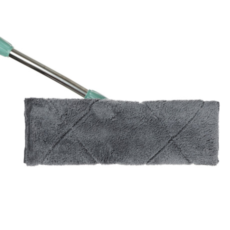 Швабра со сменной насадкой тм VETTA, насадка микрофибра, телеск.ручка 110см, сталь, пластик, 2 цвета