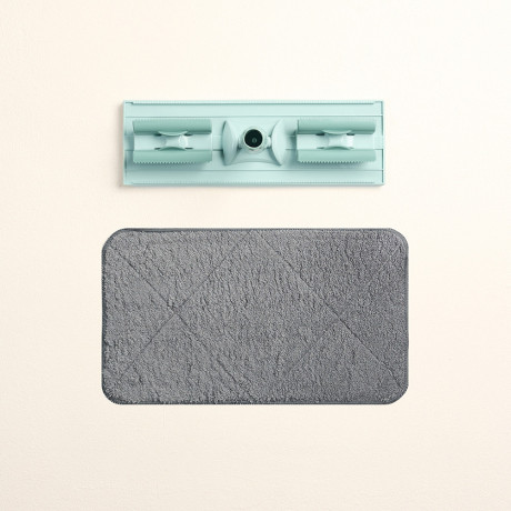 Швабра со сменной насадкой тм VETTA, насадка микрофибра, телеск.ручка 110см, сталь, пластик, 2 цвета