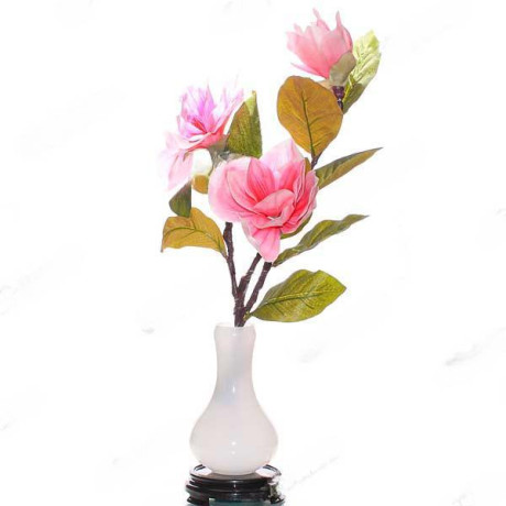 Искусственные Магнолии h-60 см светло розовые 1071-2BR