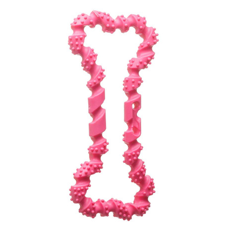 Игрушка для животных "Косточка" витая 19 см NA2631 МИКС