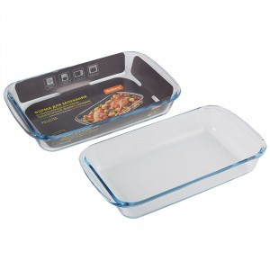 Форма д/запекания Felicita прямоуг.,1,6л, 29,5*17,5*5,1см(кратно 12!!!)боросилик.стекло 7180 Mallony