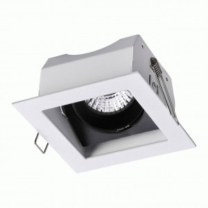 NOVOTECH 370712 SPOT NT20 113 Встр. Св-к бел/чер GU10 50W IP20 GESSO