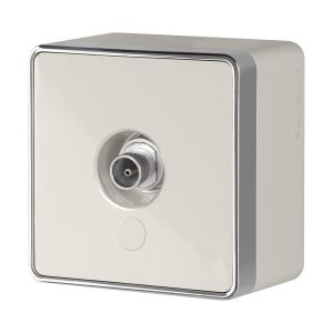 Werkel роз. ОУ TV 1 мест. оконечн. Gallant (слоновая кость) W5083003 a051556