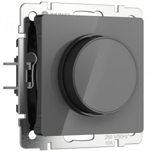 Werkel мех. диммера СУ 1 кл. 600W       (графит акрил) W1142044 a064094