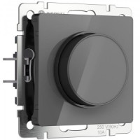 Werkel мех. диммера СУ 1 кл. 600W       (графит акрил) W1142044 a064094