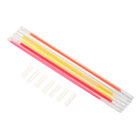 BY Набор неоновых палочек PP, PE, флюоресцентые, 20х0,5см, 6 цветов