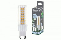 TDM G9 220V 9W(855lm) 4000К 4K, 21,5x70,5мм пластик SQ0340-0229