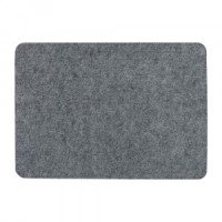 Коврик придверный вл/впит Ребристый Slim 50*80см,серый,ворс п/э,подложка TPR,24388/ VORTEX
