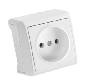 VIKO by Panasonic VERA роз. ОУ бел.  16A  90681007