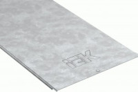 IEK Крышка на лоток осн. 400мм HDZ (длина 3м, цена за 1м) CLP1K-400-3-M-HDZ