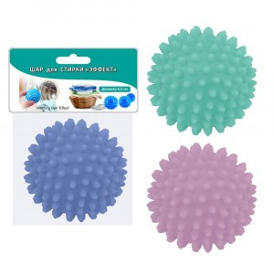 Шар д/стирки "Пастель", d=6,5см (кратность 5шт!!!), пластик VL87-93 Мультидом