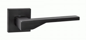 Ручка дверная компл.квадрат.основ. PUERTO Канноли черный INAL 537-03 B