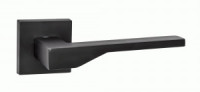 Ручка дверная компл.квадрат.основ. PUERTO Канноли черный INAL 537-03 B