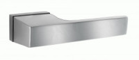 Ручка дверная компл.прямоуг.основ. РЕНЦ Ното никель матовый INDH 317-01 SN