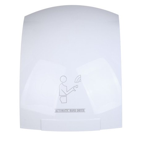 Сушилка для рук электрическая, автоматическая, мощность 1.8 кВт, пластик, белый
