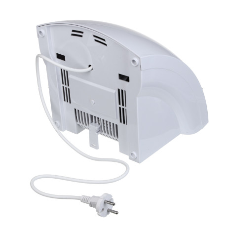 Сушилка для рук электрическая, автоматическая, мощность 1.8 кВт, пластик, белый