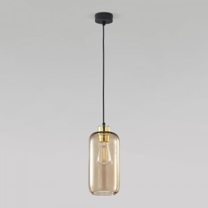 TK Lighting св-к подвесной 1 рожк. 60W 130х0х1250 металл черный/корич/золотой Marco 3314 a058061