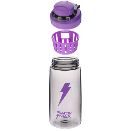 SILAPRO MAX Бутылка спортивная, NEON VIOLET, 550мл, РС