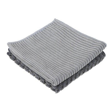 VETTA Набор салфеток из микрофибры, плотные, 2шт, 30х30см, 350г/м2