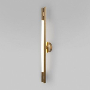 Eurosvet Бра 9W 4000K 573lm 114x60x800 латунь/металл IP20 50265 LED Умный дом латунь a064970