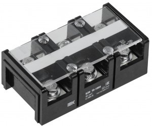 IEK Блок зажимов БЗН ТС-1003 35 мм2 100A 3 пары YZN42-03-035-K02