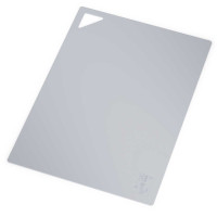 Доска разделочная 352х252х2мм гибкая Серый БШ8449