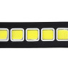 ЕРМАК Дневные ходовые огни, LED 40шт, гибкий резин. корп., 260мм, 12V, белый, 2шт.