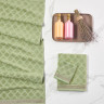PROVANCE Эвкалипт Полотенце махровое, 100% хлопок, 70х130см, 420гр/м, зеленый