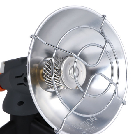 Обогреватель портативный газ. с пьезоподжигом тм ЕРМАК, с подставкой-переходником