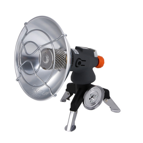 Обогреватель портативный газ. с пьезоподжигом тм ЕРМАК, с подставкой-переходником