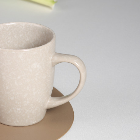 MILLIMI Кружка 340мл, керамика, бежевый