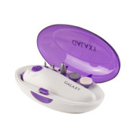 Набор д/маникюра и педикюра Galaxy GL-4912, 2 скор, 5 насадок, от батареек