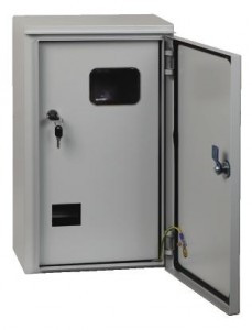 EKF щит учетный метал. ЩУ-3/2 (505x300x190) навесной 12 мод. 2 двери IP54 mb54-3-2