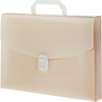 Папка-портфель 1 отделение А4 Attache Акварель желтый Арт.1547498