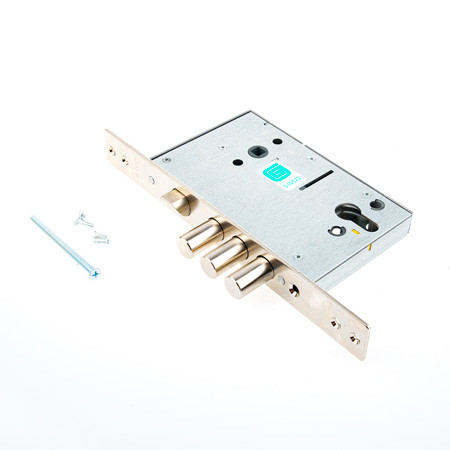 Замок врез ГАРДИАН-3221 с защелкой (под цилиндр) межос-85мм (модерн. аналог 3211)   \15