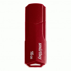 Флеш-диск (флэшка) UFD 2.0 SmartBuy 16GB CLUE Burgundy SB16GBCLU-BG