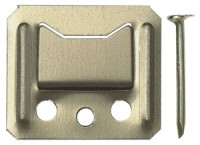 Крепеж ЗУБР д/ вагонки оцинкованный, 1,0мм, 100шт.