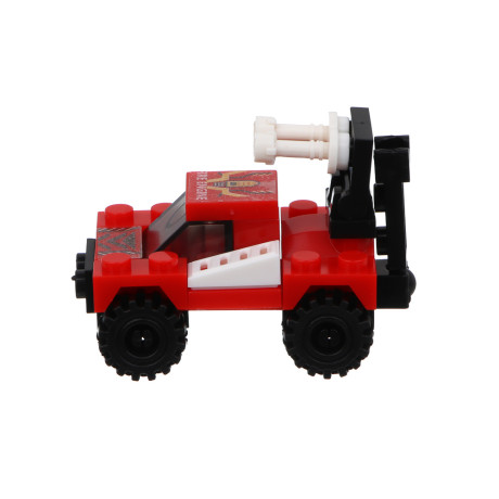 ИГРОЛЕНД Конструктор "Городские машинки" 8 в 1, 8х3,5х11 см, ABS