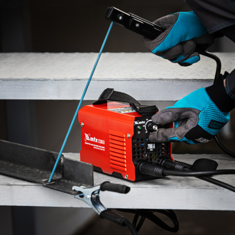 Инверторный аппарат дуговой сварки MMA-200S, 200 А, ПВ60%, диаметр электрода 1,6-5 мм MTX