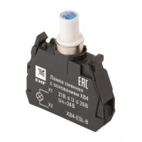 EKF PROxima Лампа сменная c основанием XB4 синяя 24В